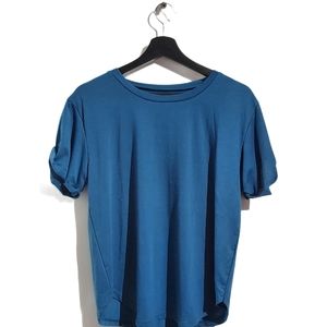 Romwe blue tee-shirt